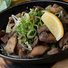 知覧鶏の炭火焼き