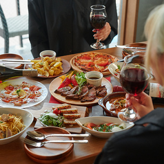 【New Open】チーズフォンデュと鍋 Beer&Wine 845 郡山2ndのコース写真