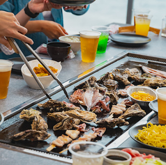 牡蠣小屋＆BBQ　WOOD DESIGN PARK(ウッドデザインパーク） 野間の写真2