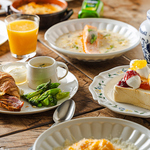 ランチ、カフェ、ディナー、モーニングまでオールデイで楽しめる！様々なシーンでご利用可能◎