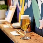 0次会やちょい飲みにも最適、小さなカウンターもご用意。