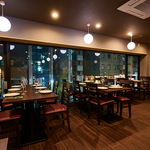 夜景を一望できるシュラスコレストラン！