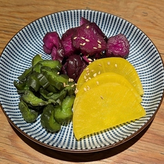 漬物3種盛り合わせ