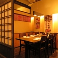 周りを気にせず楽しめる半個室をご用意しています！プライベート感を大切にした空間で、仲間と存分に盛り上がることができます◎大切な友人との食事や、特別なイベントにぴったりです★気軽に訪れて、リラックスした雰囲気の中で楽しいひとときをお過ごしください♪思い出に残る素敵な時間をぜひお楽しみください！