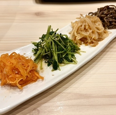 ナムルセット4種盛り合わせ