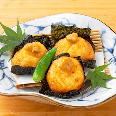 雲丹とろろ 磯辺揚げ