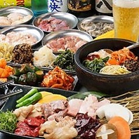 こだわり抜いたお肉を味わい尽くす食べ放題コース！