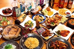 中華居酒屋　食べ飲み放題　でんがく酒場天秋のコース写真