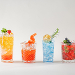 “色”を楽しめるラインアップが魅力のドリンク！ノンアルカクテルやコーヒーまで各種ご用意♪