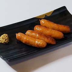 ピリ辛チョリソーの炙り焼き