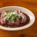 料理メニュー写真&nbsp;牛ランプグリル 赤ワインソース(120g)