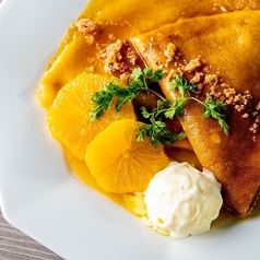 クレープシュゼット ソースオランジュ