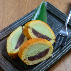 生どら抹茶ロール