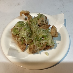 ネギまみれ唐揚げ