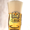 【飲み放題メニュー】北海道限定ビール・サッポロクラシック生ビールが飲み放題で！SORACHI1984も飲み放題！！ビール好きには堪らない！最初から最後までビールでも問題なし◎　もちろんノンアルコールビール『サッポロプレミアムアルコールフリー』もございます！