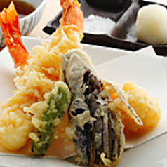 海老天ぷら盛り