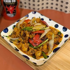 鶏軟骨のマムソース揚げ 