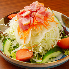今日は!ベーコンサラダ