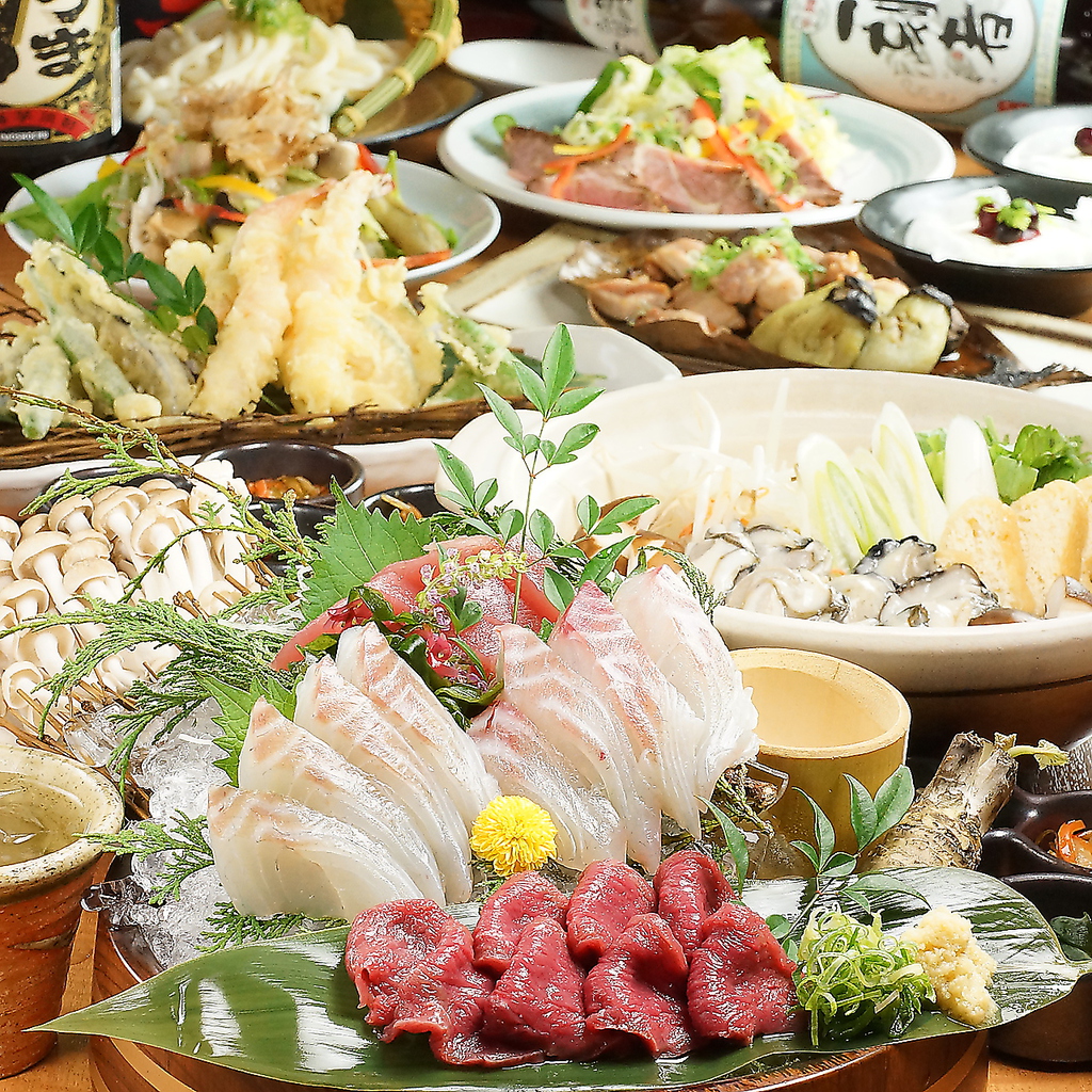 種類豊富な飲み放題付きコースを多数ご用意！