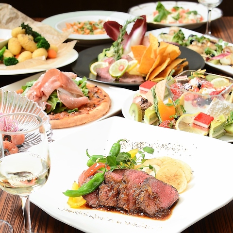 コースは充実の飲み放題付き♪ご予算に合わせてご用意できます◎