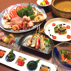 【期間限定】海鮮寄せ鍋コース 2時間飲み放題付の写真