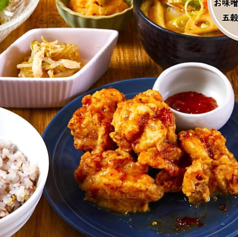 【健康バランス定食】若鶏のバリ風唐揚げ~スィートチリソース~