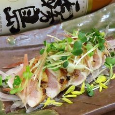 地頭鶏のたたき