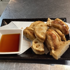 レンコン挟み揚げ