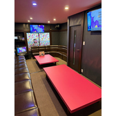 2階大宴会場、カラオケルーム！個室の間