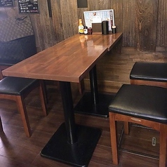 4名席を２つご用意しております。宴会や歓送迎会などにぜひご利用くださいませ♪