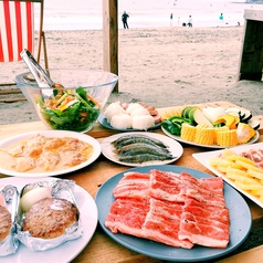 逗子海岸 海の家 Seaside Living シーサイドリビングのコース写真