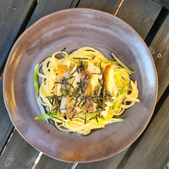 柚子胡椒と若鶏ぺペロンチーノ