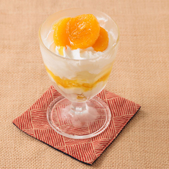 まるごとみかん ミニパフェ/まるごといちご ミニパフェ