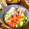 料理メニュー写真&nbsp;【カフェ丼】炙りサーモンのアボカド丼