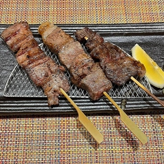 牛串焼き盛り合わせ（3本）