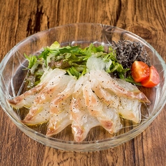 鯛のカルパッチョ