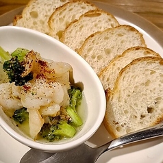 海老とブロッコリーのアンチョビマリネ