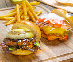 欲張りミニバーガーセット