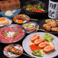 ご予算に応じてお選びいただけるコース料理をご用意。