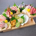 料理メニュー写真&nbsp;お刺身舟盛り上(7点)