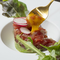 ◆焼肉だけではない！見た目に美しい創作料理も◎