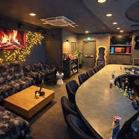 落ち着いた大人な空間