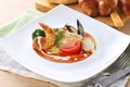料理メニュー写真&nbsp;舌平目のブレゼ　イセエビソースとトマトソース