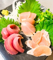 新鮮！鶏刺し