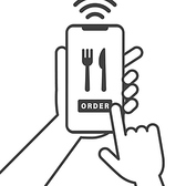 【モバイルオーダー対応】席からスマホで注文OK!