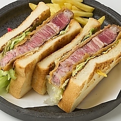 薩摩牛極 ヘレかつサンド