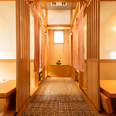 広間(堀席 ) 1席 1~6名様まで(4名席×3席、6名席×3席)※広間は21名様以上貸切可(最大30名様迄)