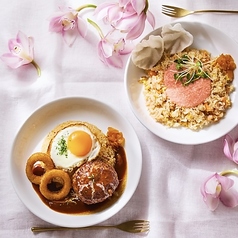 ロコモコピラフ/鮭の明太とろろピラフ