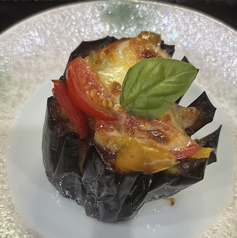 茄子の田楽グラタン