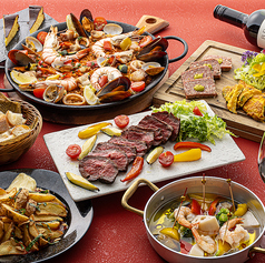 スペイン料理 La Cazuela -Terraza- (アパホテル 大阪肥後橋駅前タワー)のコース写真
